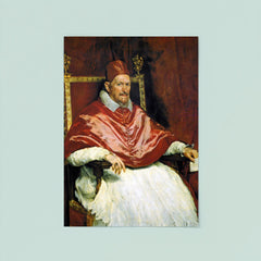 Portrait of Innocent X by Diego Velazquez poster 8
