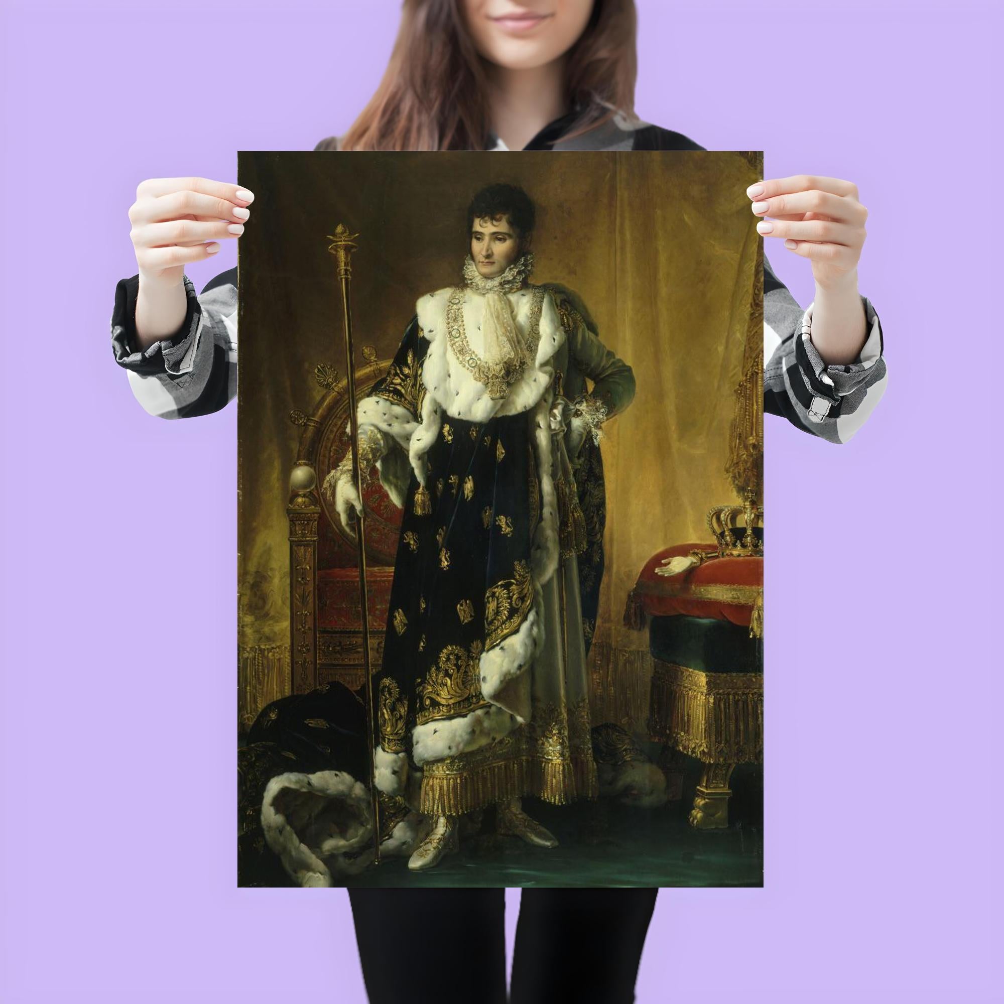 Portrait of Jérôme Bonaparte at Age 27 by François Gérard, 1811 poster 3