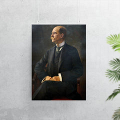 Portrait of King George I of Greece by Georgios Jakobides, 1914 poster 7