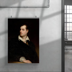 Portrait of Lord Byron by Thomas Phillips, 1813 poster 4