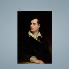 Portrait of Lord Byron by Thomas Phillips, 1813 poster 9
