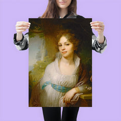 Portrait of M.I. Lopukhina by Vladimir Borovikovsky, 1797 poster 3
