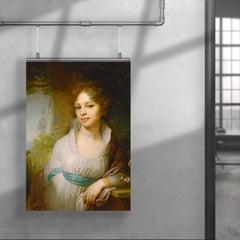 Portrait of M.I. Lopukhina by Vladimir Borovikovsky, 1797 poster 4