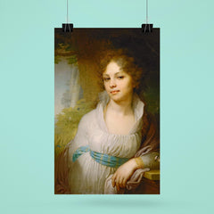 Portrait of M.I. Lopukhina by Vladimir Borovikovsky, 1797 poster 6