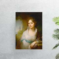 Portrait of M.I. Lopukhina by Vladimir Borovikovsky, 1797 poster 7