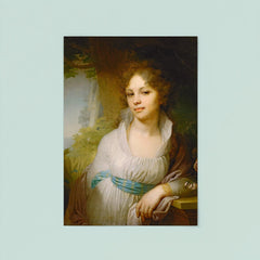 Portrait of M.I. Lopukhina by Vladimir Borovikovsky, 1797 poster 8