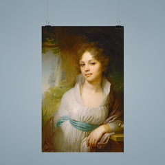 Portrait of M.I. Lopukhina by Vladimir Borovikovsky, 1797 poster 9