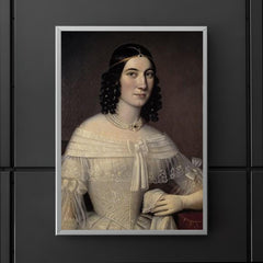 Portrait of Margaretha Etholén by Johan Erik Lindh, 1839 poster 5