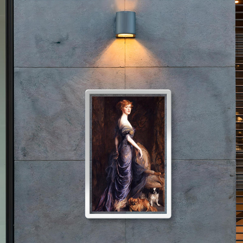 Portrait of Mrs. George Owen Sandys by Philip de László poster 2