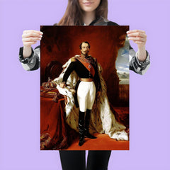 Portrait of Napoléon III by Franz Xaver Winterhalter, 1855 poster 3