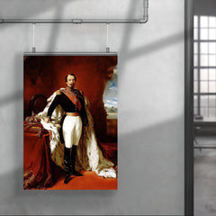 Portrait of Napoléon III by Franz Xaver Winterhalter, 1855 poster 4