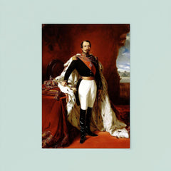Portrait of Napoléon III by Franz Xaver Winterhalter, 1855 poster 8