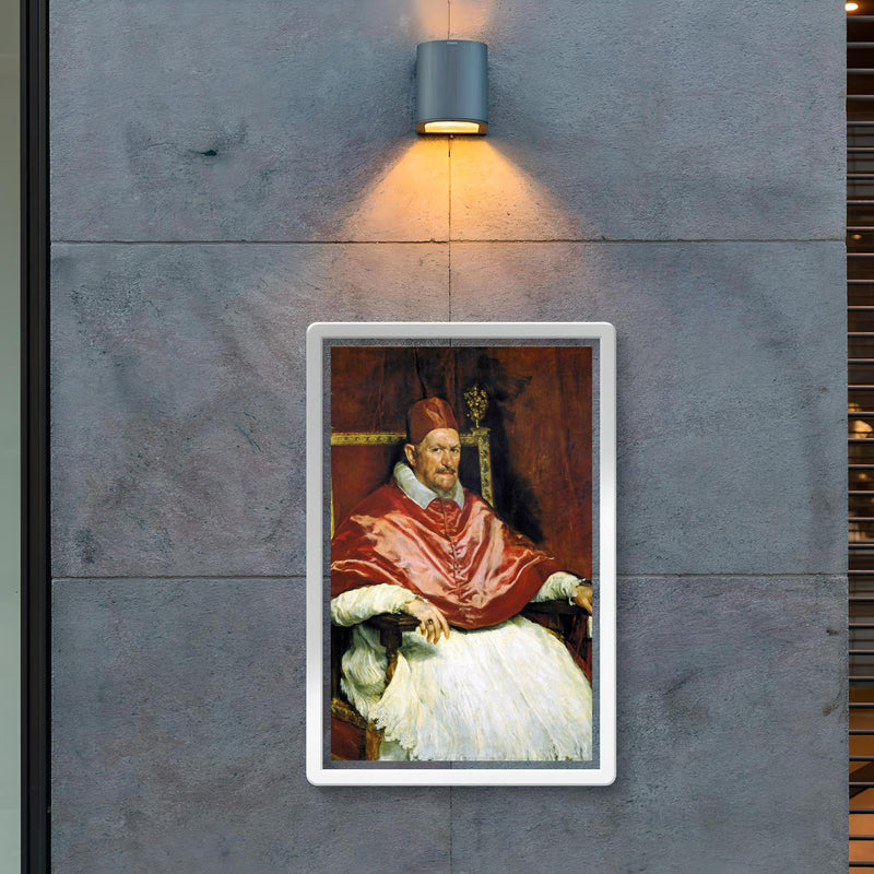Portrait of Pope Innocent X by Diego Velázquez poster 2