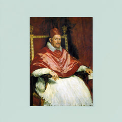 Portrait of Pope Innocent X by Diego Velázquez poster 8