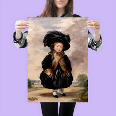 Portrait of Princess Victoria at Age 4 by Stephen Poyntz Denning, 1823 poster 3