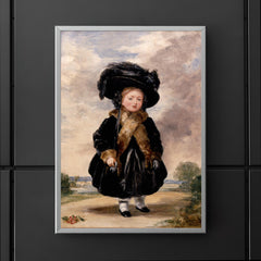 Portrait of Princess Victoria at Age 4 by Stephen Poyntz Denning, 1823 poster 5