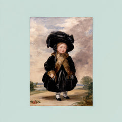 Portrait of Princess Victoria at Age 4 by Stephen Poyntz Denning, 1823 poster 8