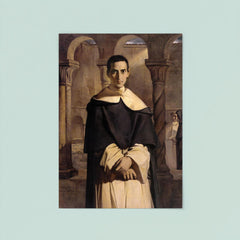 Portrait of Reverend Father Jean-Baptiste Henri-Dominique Lacordaire by Théodore Chassériau, 1840 poster 8