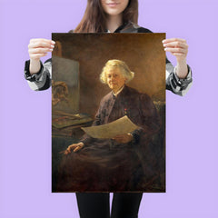 Portrait of Rosa Bonheur by Anna Elizabeth Klumpke poster 3