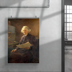 Portrait of Rosa Bonheur by Anna Elizabeth Klumpke poster 4