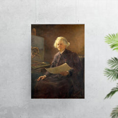 Portrait of Rosa Bonheur by Anna Elizabeth Klumpke poster 7