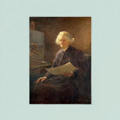 Portrait of Rosa Bonheur by Anna Elizabeth Klumpke poster 8