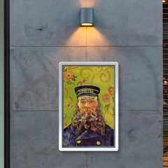 Portrait of the Postman Joseph Roulin by Vincent van Gogh, 1889 poster 2