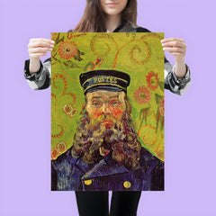 Portrait of the Postman Joseph Roulin by Vincent van Gogh, 1889 poster 3