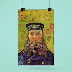 Portrait of the Postman Joseph Roulin by Vincent van Gogh, 1889 poster 6
