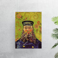 Portrait of the Postman Joseph Roulin by Vincent van Gogh, 1889 poster 7