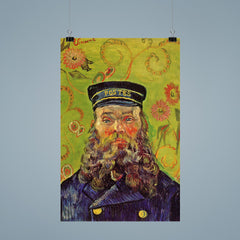 Portrait of the Postman Joseph Roulin by Vincent van Gogh, 1889 poster 9