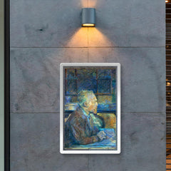 Portrait of Vincent van Gogh by Henri de Toulouse-Lautrec poster 2