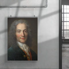 Portrait of Voltaire at Age 24 by Nicolas de Largillière, 1724-1725 poster 4