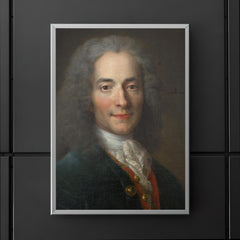 Portrait of Voltaire at Age 24 by Nicolas de Largillière, 1724-1725 poster 5