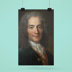 Portrait of Voltaire at Age 24 by Nicolas de Largillière, 1724-1725 poster 6