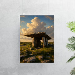 Poulnabrone Dolmen Ireland poster 7
