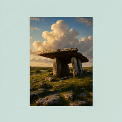 Poulnabrone Dolmen Ireland poster 8