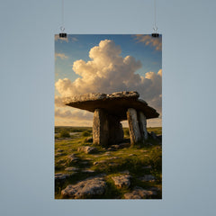 Poulnabrone Dolmen Ireland poster 9