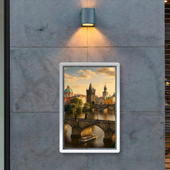 Prague city poster 2