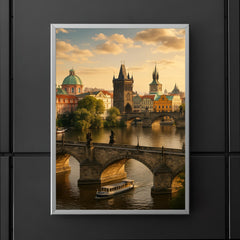 Prague city poster 5