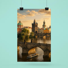 Prague city poster 6
