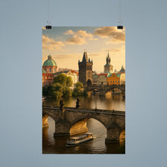 Prague city poster 9