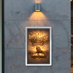 Pray then proceed poster 2