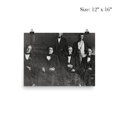 President James K. Polk and His Cabinet by John Plumbe, Jr., 1846 poster 3