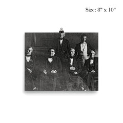 President James K. Polk and His Cabinet by John Plumbe, Jr., 1846 poster 4
