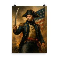 Presley O'Bannon poster on a plain backdrop in size 8"x10".