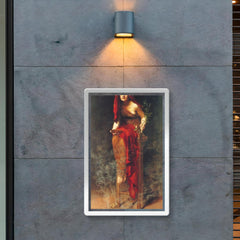 Priestess of Delphi by John Collier, 1891 poster 2