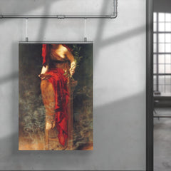 Priestess of Delphi by John Collier, 1891 poster 4