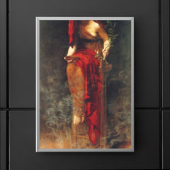 Priestess of Delphi by John Collier, 1891 poster 5