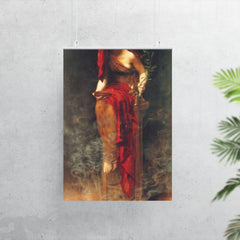 Priestess of Delphi by John Collier, 1891 poster 7